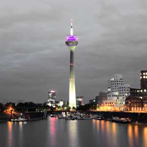 poster du skyline de dusseldorf