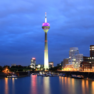 poster du skyline de dusseldorf