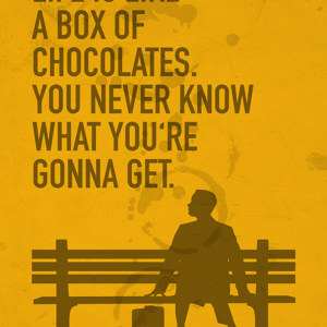 Forrest Gump Motif - disponible en plusieurs formats.
