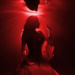 Unterwasser Fotografie Frau