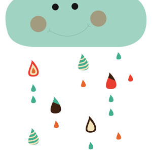 funny rain cloud
