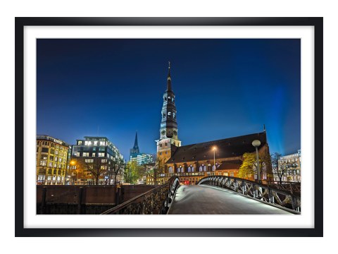 Hamburg Bilder auf Leinwand
