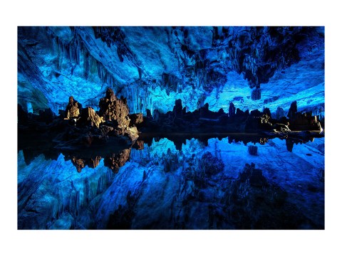 Photo de grotte bleue