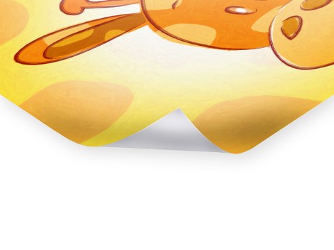 Kinderzimmerbild Giraffe