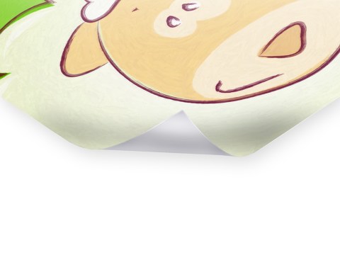 Kinderzimmerbild Schaf