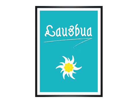 Lausbua Bild