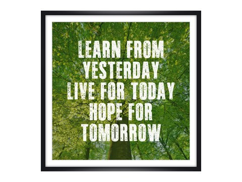 Learn From Yesterday