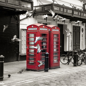 cabina de teléfono de Londres