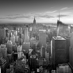 vue aerienne manhattan