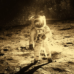 Mondlandung Foto