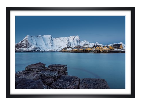 Winterlandschaft Lofoten