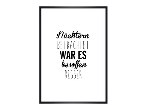 Nuechtern betrachtet