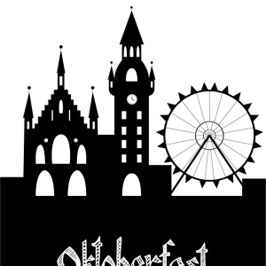 Oktoberfest Silhouette