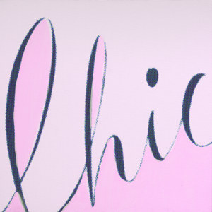 Pop Art Chic Schrift