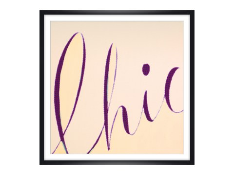 Pop Art Chic Schrift