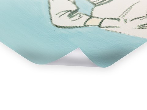 Pop Art Bild mit Frau