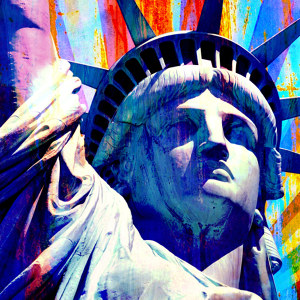 Pop Art Freiheitsstatue