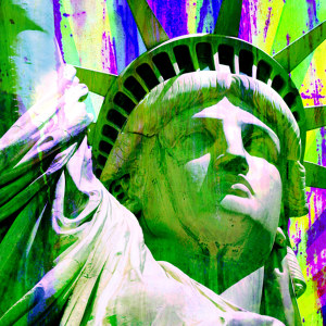 Pop Art Freiheitsstatue