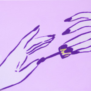 Pop Art Nagellack Bild