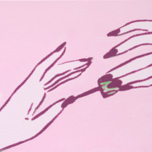 Pop Art Nagellack Bild