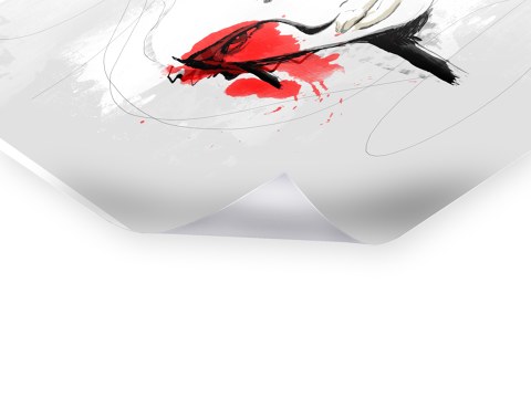 Frau Porträt Design