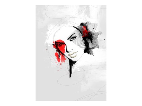 Frau Porträt Design