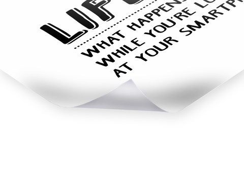 Smartphone Spruch Motiv