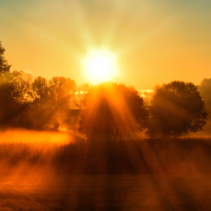 Zonsondergang plaatje