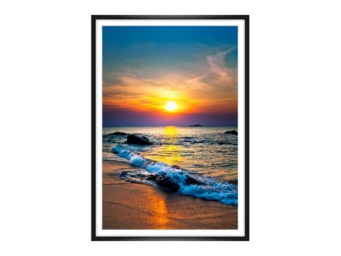 Sonnenuntergang am Strand