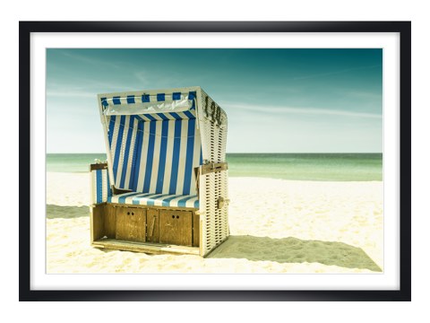 Strandkorb Motiv