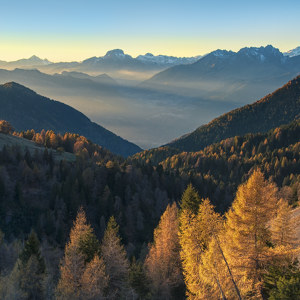 Vallei in de Italiaanse Alpen