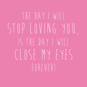 Romantischer Spruch Motiv