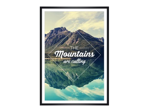The Mountains are calling