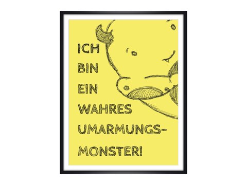 Umarmungsmonster Spruch
