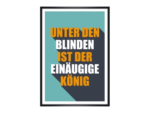 Unter den Blinden