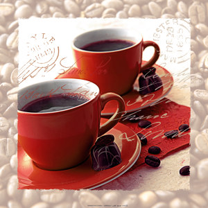 photo murale de café