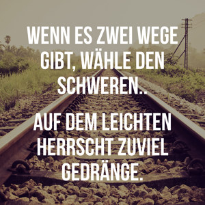 Wenn es zwei Wege gibt