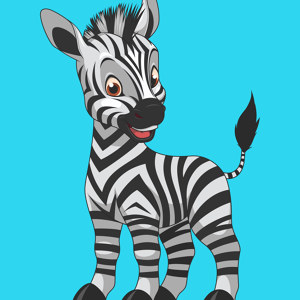 Zebra Kinderbild