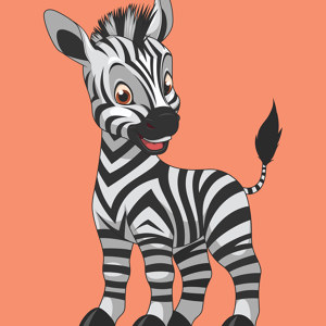 Zebra Kinderbild