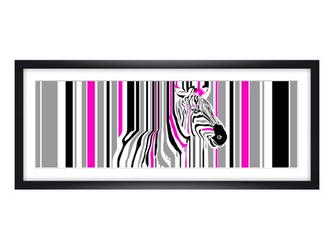 Zebra Popart